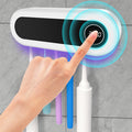Porte-brosses à dents mural à lumière UV