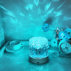 Lampe cristal effet vagues (16 couleurs)