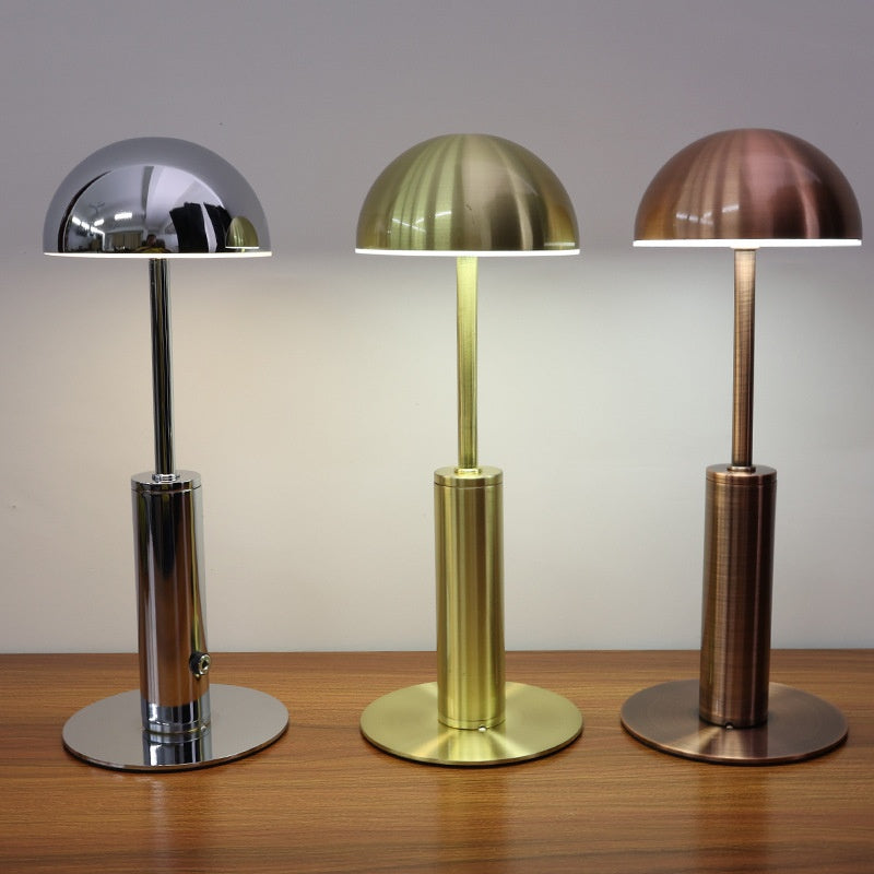 Lampe bar sans fil en métal
