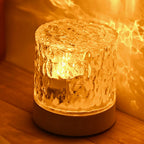 Lampe cristal effet vagues (16 couleurs)